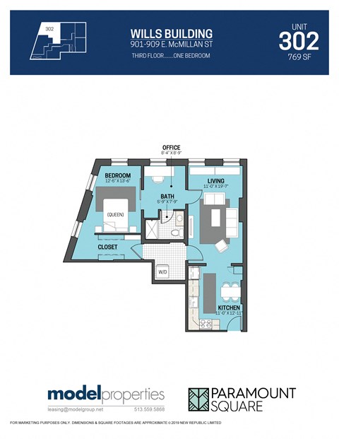 1826 Race Street Studio-1 Bed Apartment for Rent - Photo Gallery 21